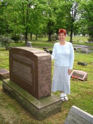 Donna at the Casselman Plot