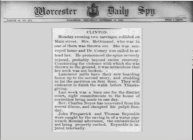 Mary Neally McOrmond - The Worcester Spy. - 16 November 1881