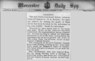 Mary Neally McOrmond - The Worcester Spy. - 17 November 1881